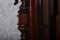 Narrow Chest of Drawers in Mahogany with Cast Iron Candlesticks and Mirror, 1860s 30