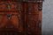 Narrow Chest of Drawers in Mahogany with Cast Iron Candlesticks and Mirror, 1860s 14