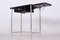Small Bauhaus Chrome Table attributed to Mücke Melder, Former Czechoslovakia, 1930s 4