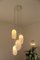 Lampada da soffitto in vetro opalino bianco, Italia, anni '80, Immagine 17