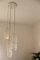 Lampada da soffitto in vetro opalino bianco, Italia, anni '80, Immagine 8