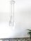 Lampada da soffitto in vetro opalino bianco, Italia, anni '80, Immagine 1