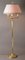 Lámpara de pie Bouillotte francesa Hollywood Regency de latón, años 70, Imagen 12