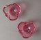 Pink Murano Glass Bowls or Ashtrays, Set of 2, Image 8