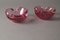 Pink Murano Glass Bowls or Ashtrays, Set of 2, Image 10