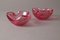 Pink Murano Glass Bowls or Ashtrays, Set of 2 12