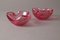 Pink Murano Glass Bowls or Ashtrays, Set of 2, Image 12