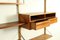 Danish Teak Wall Unit with Wine Cabinet by Poul Cadovius, 1960s, Image 4