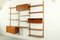 Danish Teak Wall Unit with Wine Cabinet by Poul Cadovius, 1960s 5