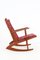 Rocking Chair Modèle 97 en Teck par Søren Georg Jensen pour Kubus, 1960s 2
