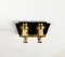 Mid-Century German Space Age Brass Ceiling or Wall Lamp from Cosack, 1960s, Image 7