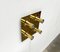 Mid-Century German Space Age Brass Ceiling or Wall Lamp from Cosack, 1960s 20