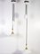 Antique Adjustable Opaline and Porcelaine Ceiling Lights, 1920s, Set of 2, Image 3