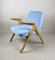 Light Blue Bunny Armchair by Józef Chierowski, Image 10