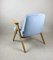 Light Blue Bunny Armchair by Józef Chierowski 6