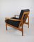 Danish Black Bouclé Lounge Chair, 1970s 9