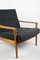 Danish Black Bouclé Lounge Chair, 1970s 2