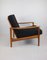 Danish Black Bouclé Lounge Chair, 1970s, Image 6