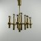 German Space Age Golden Ceiling Lamp, 1970s 6