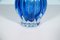 Lámpara de mesa Bleu de cristal de Murano, años 50, Imagen 3
