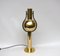 Vintage Space Age Table Lamp in Brass, 1970s 1