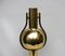 Vintage Space Age Tischlampe aus Messing, 1970er 17