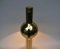 Lámpara de mesa era espacial vintage de latón, años 70, Imagen 15