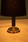 Lámpara de mesa Mid-Century de latón, años 50, Imagen 9