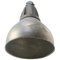 Lámpara colgante industrial francesa vintage de metal gris de Mazda, Francia, Imagen 3