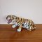 Grande Figurine Tigre en Porcelaine de Capodimonte, Italie, 1960s 1