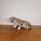Grande Figurine Tigre en Porcelaine de Capodimonte, Italie, 1960s 9