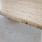 Italian Square Coffee Table in Travertine, 1980s, Image 10