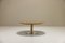 Round Coffee Table in Birds Eye Maple and Aluminum by Sergio Saporiti, Italy, 1980s, Image 3