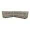 1801 Corner Sofa in Gray Leather from Natuzzi 1