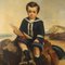 Artista del Nord Europa, Ritratto di bambino, Olio su tela, con cornice, Immagine 3