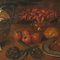 Artiste Italien, Nature Morte aux Fruits, Légumes et Chat, années 1600, Huile sur Toile 3