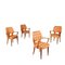 Vintage Italian Chairs in Metal and Fabric, 1950s, Image 1