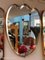 Specchio Shield in ottone di Paolo Buffa, Italia, anni '60, Immagine 6