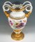 Meissen Snake Handle Vase with Soft Flower Painting attributed to Leuteritz, 1865 3