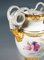 Meissen Snake Handle Vase with Soft Flower Painting attributed to Leuteritz, 1865 5