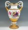 Meissen Snake Handle Vase with Soft Flower Painting attributed to Leuteritz, 1865 2