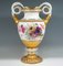 Meissen Snake Handle Vase with Soft Flower Painting attributed to Leuteritz, 1865, Image 2