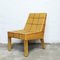 French Tri-Tone Woven Rattan Lounge Chair, 1970s 1