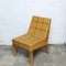 French Tri-Tone Woven Rattan Lounge Chair, 1970s, Image 3