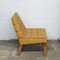 French Tri-Tone Woven Rattan Lounge Chair, 1970s, Image 5