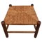 Antique French Dordogne Stool attributed to Charlotte Perriand for Robert by Charlotte Perriand, 1950s, Image 1