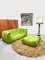 Togo Sofa and Ottoman by Michel Ducaroy for Ligne Roset, 1990s, Set of 2 3