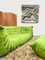 Togo Sofa and Ottoman by Michel Ducaroy for Ligne Roset, 1990s, Set of 2 5