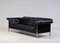 DS 540 Sofa Set in Black Leather from De Sede, 2009, Set of 3 3