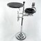 Art Deco Ashtray Stand in Chrome and Bakelite attributed to Demeyere, Belgium, 1930s, Image 2
